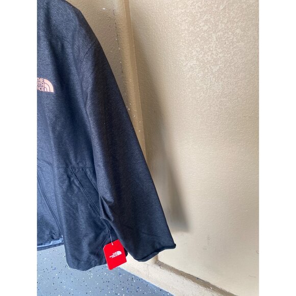 The North Face Millerton Jacket Men’s XL Black Heather Copper Logo New w/Tags - Picture 10 of 14